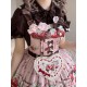 Dream Whale Strawberry Chocolate Blouse Salopette JSK and OP(Pre-Order/Full Payment Without Shipping)